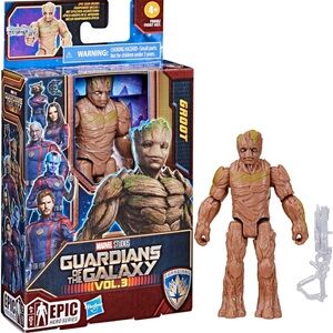 Hasbro Groot Action Figure - Brown with Green Accents